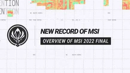 Record-setting 2.1 million Peak Viewers watched MSI 2022 final